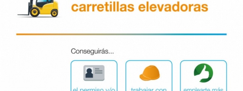 Nuevo curso de operador/a de carretillas elevadoras Nuevo curso de operador/a de carretillas elevadoras