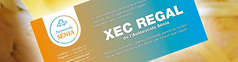 Regala el carnet de conduir